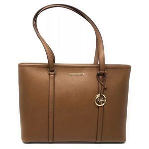 Michael Kors Sady Large Laptop Bag Brown
